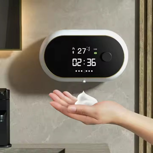 Hand-Free Wall Mount Rechargeable Touchless Soap Dispenser