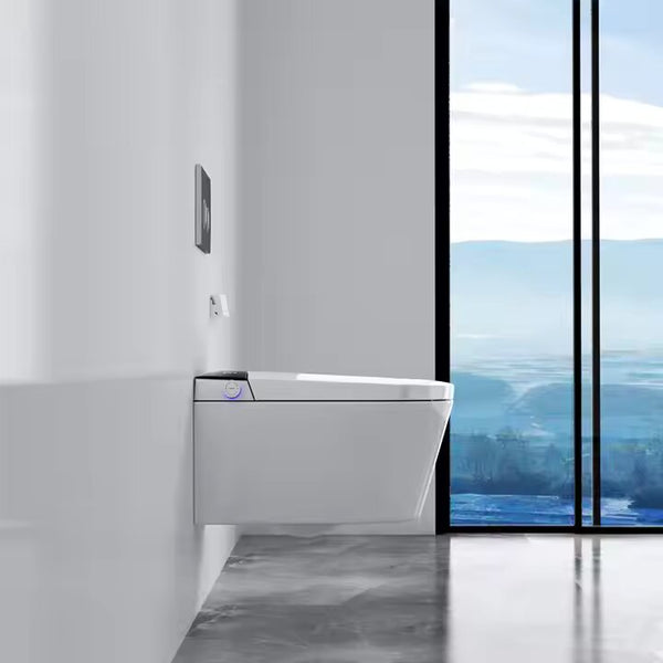 Wall-Hung Smart Toilet with Automatic Flush & Bidet