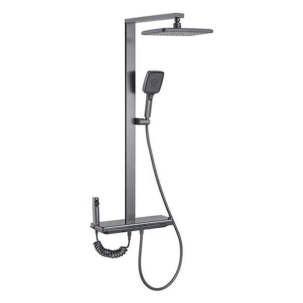 Voriva Piano Key Waterfall Digital Display Smart Shower System
