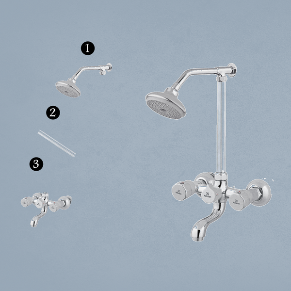 Wall Shower Complete Set Model 046 - Decor
