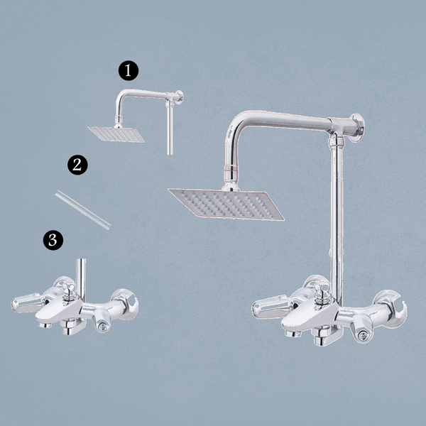 Wall Shower Complete Set Model 063 - Eagle
