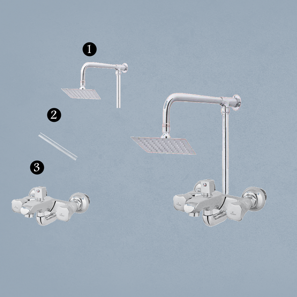 Wall Shower Complete Set Model 062 - Eco