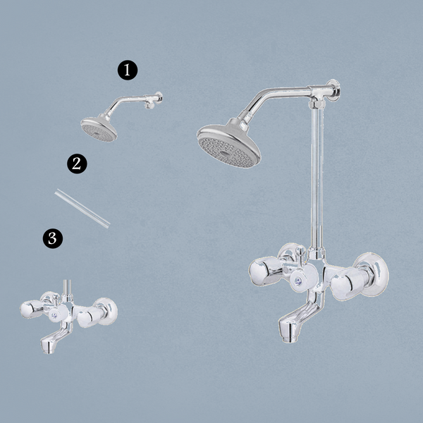 Wall Shower Complete Set Model 044 - Prophit